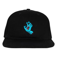 Load image into Gallery viewer, Screaming Hand Blk Snapback Hat
