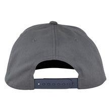 Load image into Gallery viewer, Mono Logo Grey Snapback Hat
