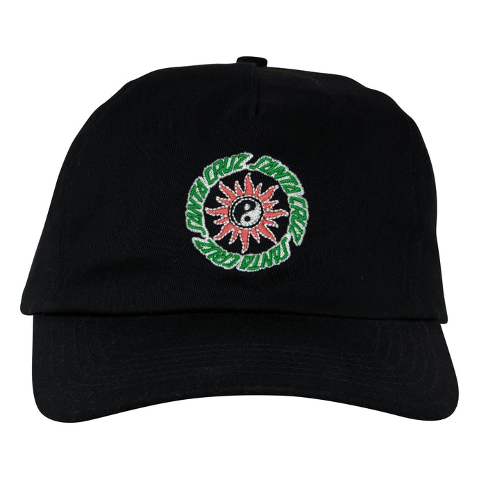 Sol Spiral Blk Snapback Hat
