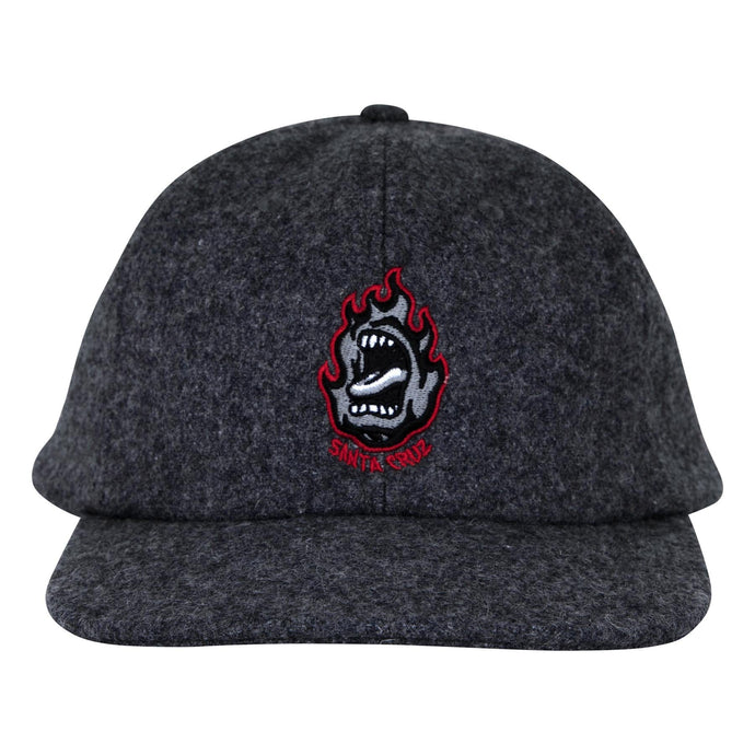Screaming Fire Char Snapback Hat