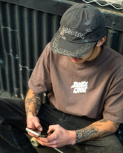 Load image into Gallery viewer, Razor Arch Strip Blk Snapback Hat
