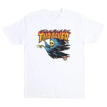 Load image into Gallery viewer, Thrasher O&#39;Brien Reaper White T-Shirt
