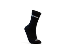 Load image into Gallery viewer, Bomo Paris Socks High Black White
