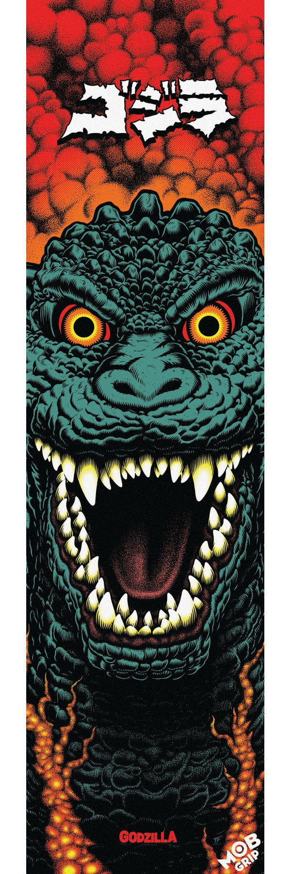 Godzilla Destroyer Grip Tape 9in x 33in Graphic