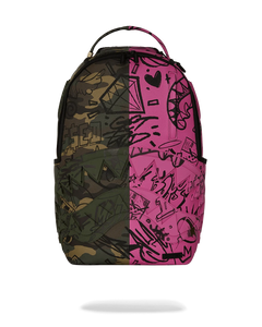 SPLIT PINK AND CAMO DLXSV