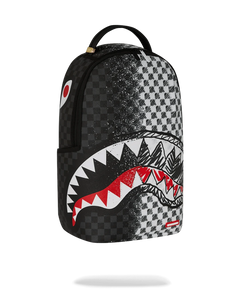 GREY CHECK SCRIBBLE SPLIT DLX