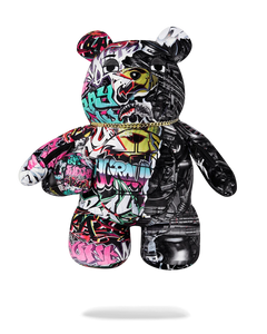 SPLIT CYBERSHARK MONEYBEAR TEDDY BEAR