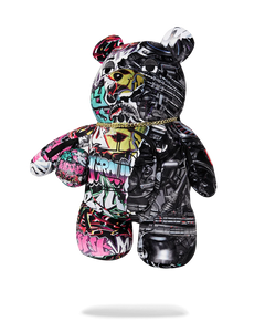 SPLIT CYBERSHARK MONEYBEAR TEDDY BEAR