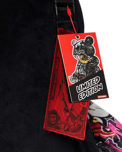 SPLIT CYBERSHARK MONEYBEAR TEDDY BEAR