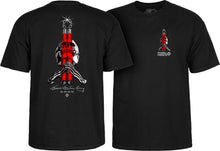 تحميل الصورة في عارض المعرض، Powell Peralta Skull &amp; Nunchucks Bruce Lee Collab T-shirt - Black
