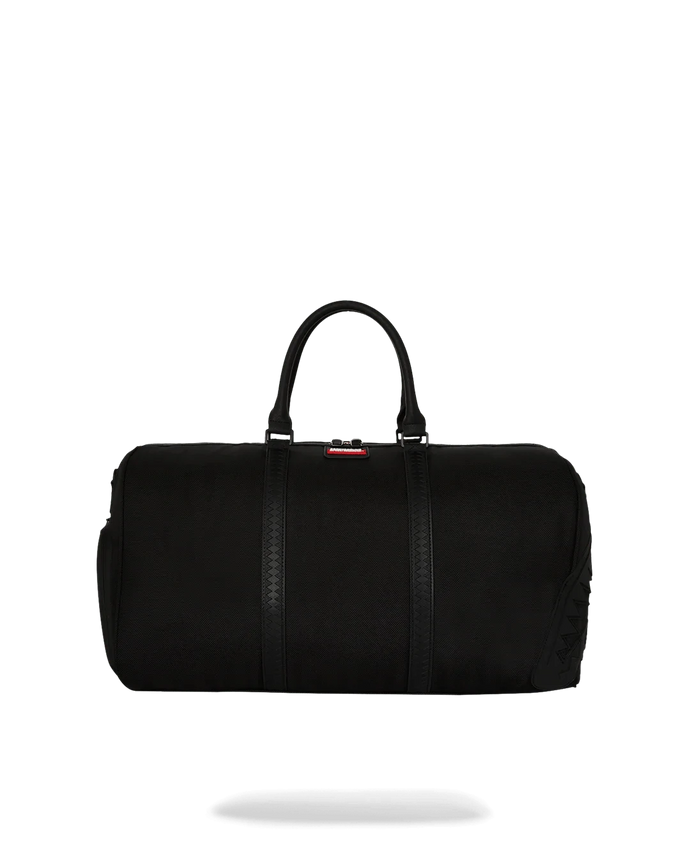 PRINTED ZIPPER SHARK DUFFLE