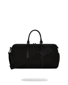 PRINTED ZIPPER SHARK DUFFLE