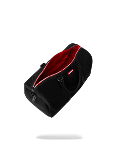 PRINTED ZIPPER SHARK DUFFLE