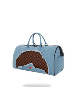 DENIM SHARK DUFFLE