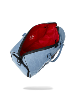 DENIM SHARK DUFFLE