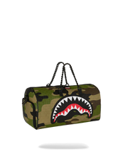 تحميل الصورة في عارض المعرض، WOODLAND CAMO CHECK CHAIN DUFFLE
