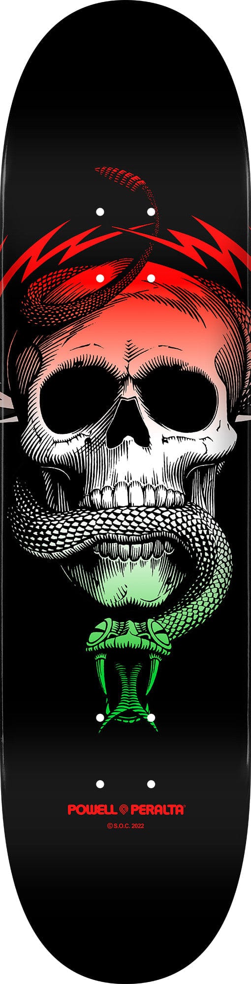 Powell Peralta McGill Skull & Snake Green Fade 8.5 Deck