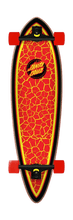 Load image into Gallery viewer, Flame Dot Pintail 33.0"x9.2" Longboard
