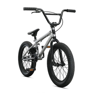 Mongoose® Legion Freestyle BMX Bike - Silver 18 Inch