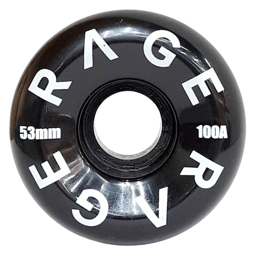 Rage Logo Black 53MM