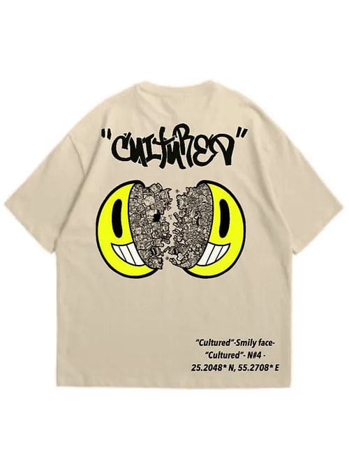 Cultured Smily Face S/S Unisex T-Shirt