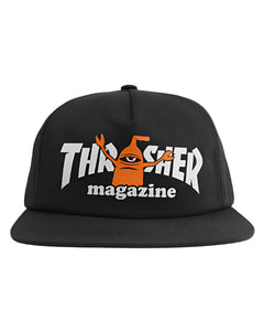 Thrasher x Toy Machine - Sect Black Unisex Snapback