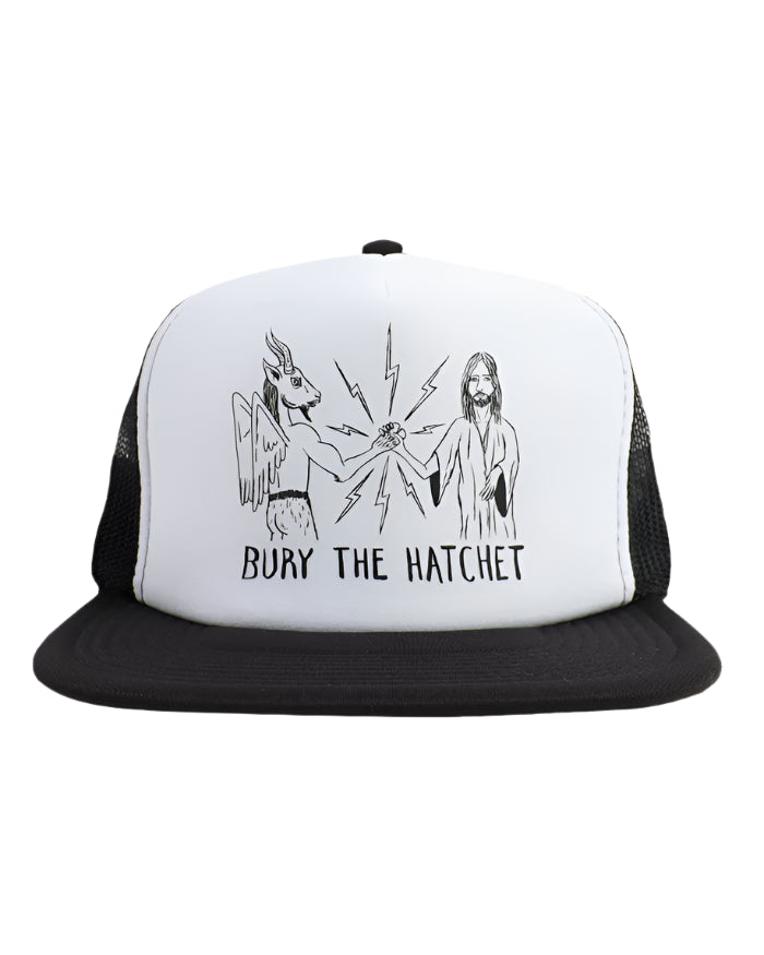 Thrasher x Toy Machine - B.T.H.  Black Unisex Trucker