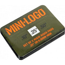 Load image into Gallery viewer, Mini Logo .25&quot; Rigid Riser Pads
