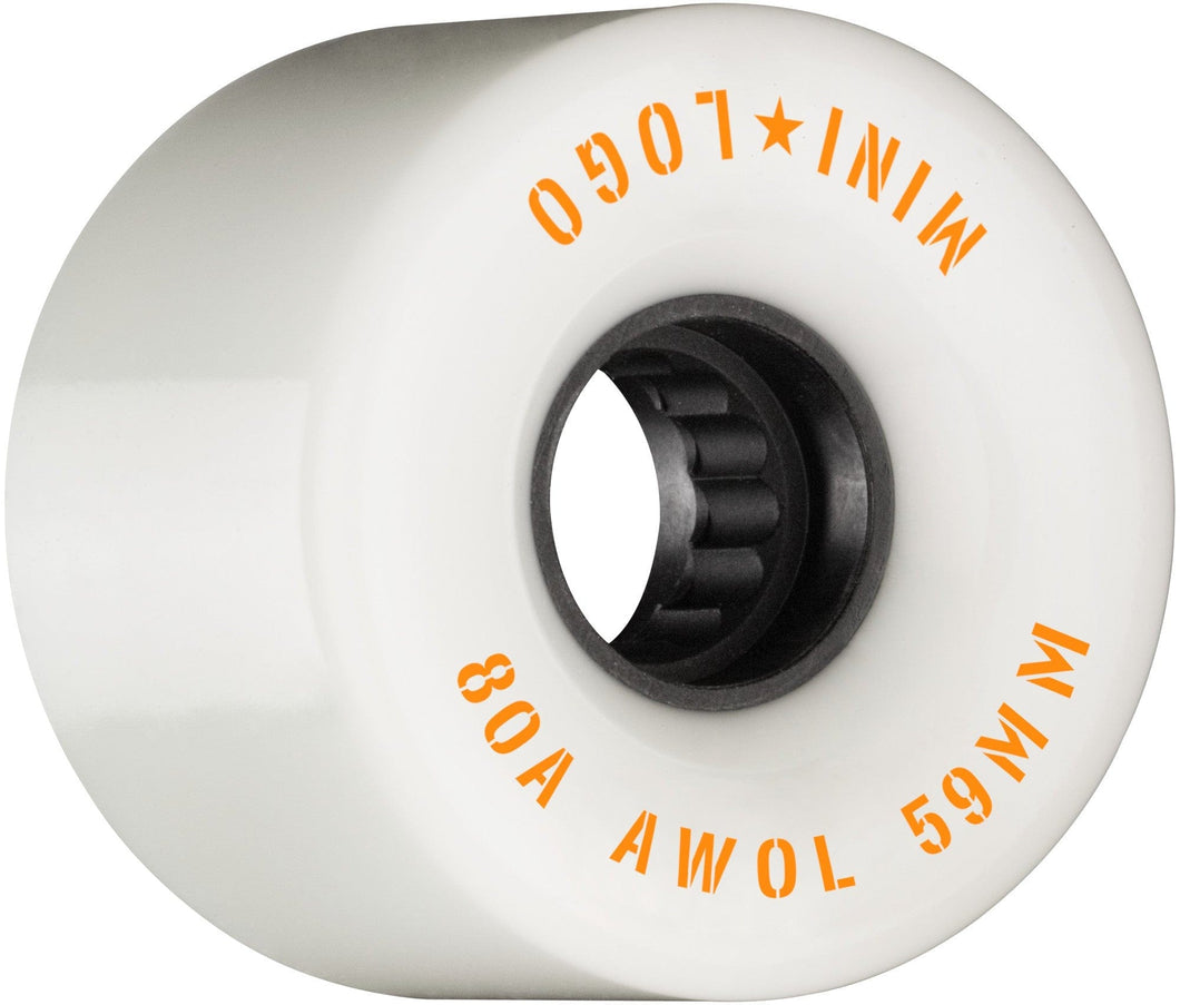Mini Logo™ A.W.O.L 59mm 80A White