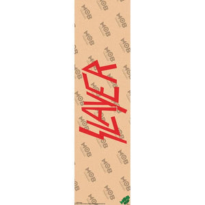 MOB Slayer Red Logo Clear 9" x 33" Grip Tape