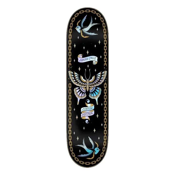 مجموعة Sommer Butterfly Pro مقاس 8.00 بوصة × 30.50 بوصة من Santa Cruz Decks