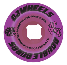 Load image into Gallery viewer, 53mm Double Duro Purple Combo 99a/95a
