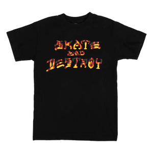 Thrasher Skate And Destroy BBQ S/S Black T-Shirt
