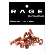 Load image into Gallery viewer, Genuine Parts BRONZ CHROME 1&quot; Phillips
