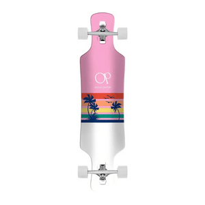 Sunset 39"x9.5" Drop Ocean Pacific Longboard Complete