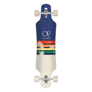 Sunset 39"x9.5" Drop Ocean Pacific Longboard Complete