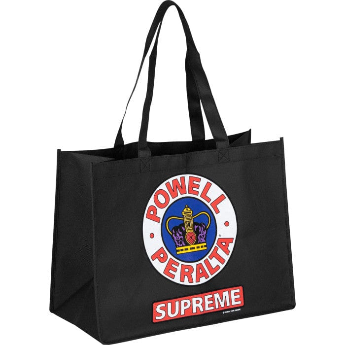 Supreme Shopping Bag Non Woven Black 12x16