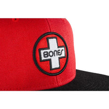 Load image into Gallery viewer, Panel 6 Snapback Cap Red
