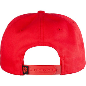 قبعة ريبر سنابباك باللون الأحمر
