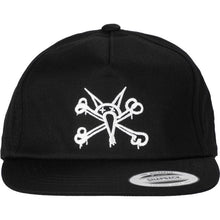 Load image into Gallery viewer, Vato Rat Snap Back Cap - Black
