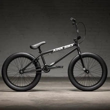 Load image into Gallery viewer, KINK BMX - CURB - Matte Midnight Black - 20&quot;
Featuring modern geometry and outfitted with components such as 8.75” Kink T875 bars, 3-piece tubular chromoly cranks, a raised Mission Control TL stem, soft Kink PbmxKINKRage 
