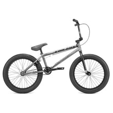 Load image into Gallery viewer, KINK BMX - CURB - Matte Brushed Silver - 20&quot;Featuring modern geometry and outfitted with components such as 8.75” Kink T875 bars, 3-piece tubular chromoly cranks, a raised Mission Control TL stem, soft Kink PabmxKINKRage 
