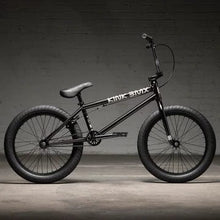 Load image into Gallery viewer, KINK BMX - LAUNCH - Gloss Iridescent Black 20.25&quot;The Launch is equipped with both a sealed integrated headset and sealed Mid bottom bracket, which drastically improves performance and virtually eliminates maintenanbmxKINKRage 
