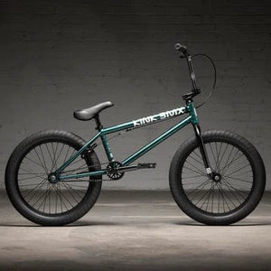 KINK BMX - LAUNCH - Gloss Galaxy Green 20.25"The Launch is equipped with both a sealed integrated headset and sealed Mid bottom bracket, which drastically improves performance and virtually eliminates maintenanbmxKINKRage 