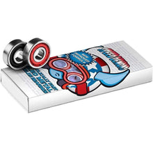 Load image into Gallery viewer, Speed Demons Brainiac Bearings
Speed Demons Brainiac Skateboard Bearings Green Abec 5
Pack contains set of 8 Bearings.
Grade 10 high carbon chrome steel balls. Outer Green coloured shields.
High bearingsspeed demonsRage 
