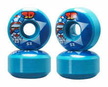 Load image into Gallery viewer, Speed Demons CharactersThis pack of 4 skateboard wheels is based on the super cool and kid-friendly design of the Speed ​​Demons Characters line. Go for the Hot Shot or shoot for the starswheelsspeed demonsRage 
